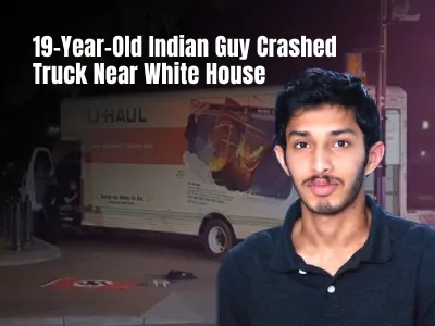 19-Year-Old Indian Guy Crashed Truck Near White House
